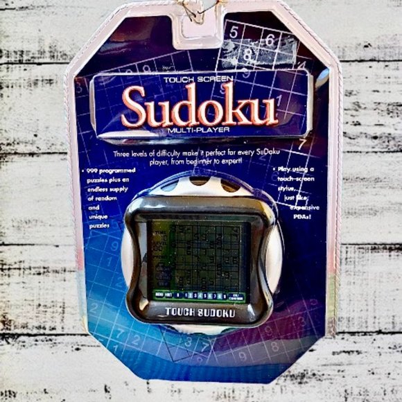Excalibur SuDoku Touch Screen Multi Player Hand New in Package - Picture 2 of 7